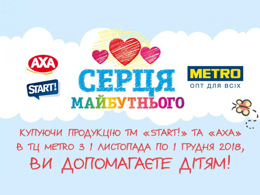 Благодійна акція “Серця Майбутнього” від Лантманнен Акса