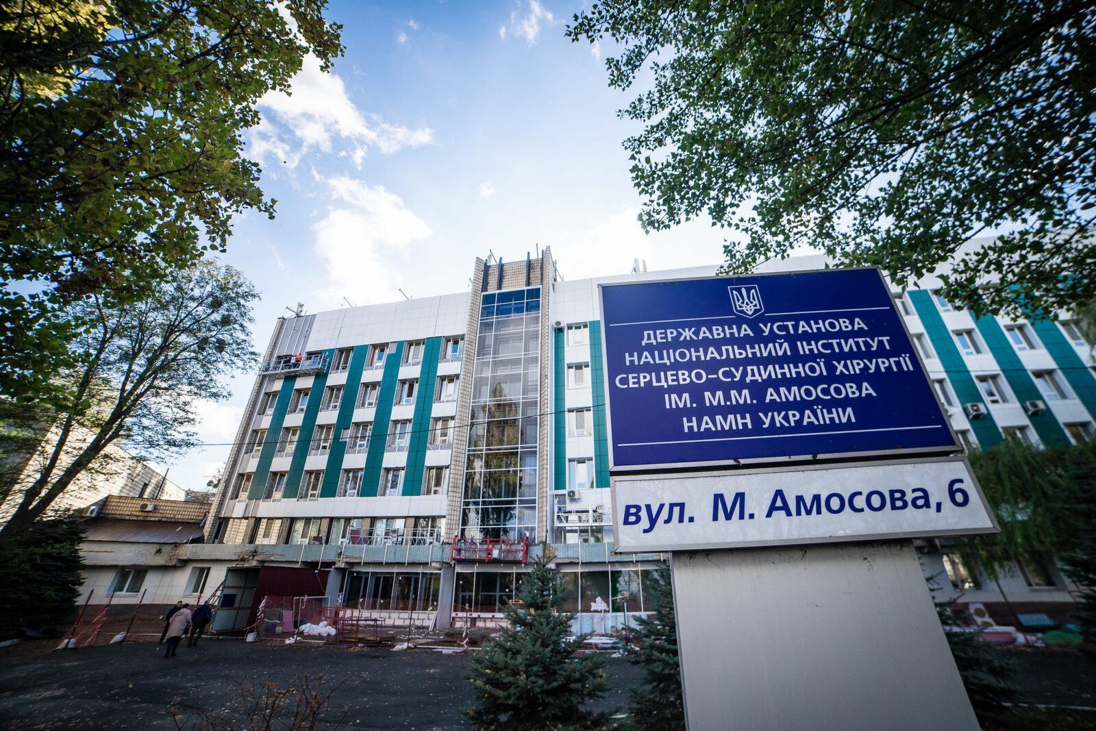 Будівля НІССХ ім. М. М. Амосова, вул. Амосова, 6